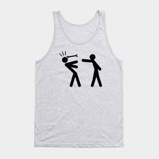 Wrench Whack Tank Top by BuzzBenson